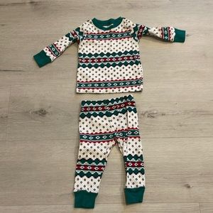 Carters Christmas PJs- Size 6 months